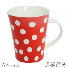 Keramische Kaffeetasse mit 12oz mit Punkten